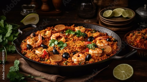 Savory and Aromatic Mexican Paella