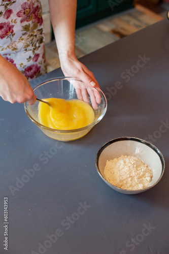 Wallpaper Mural Mixing egg with flour Torontodigital.ca