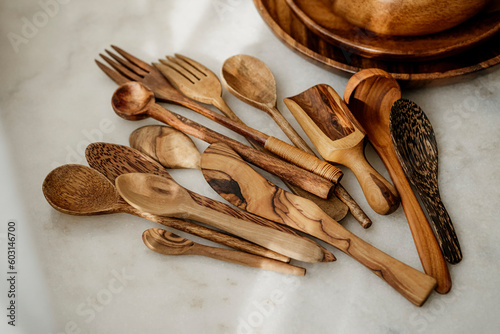 Wooden props