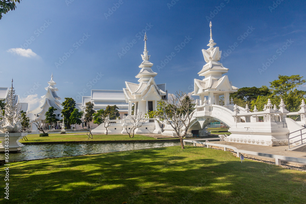 Wat Rong Khun (White Temple) in Chiang Rai province, Thailand