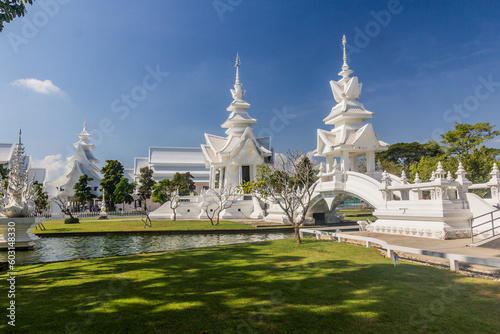 Wat Rong Khun (White Temple) in Chiang Rai province, Thailand