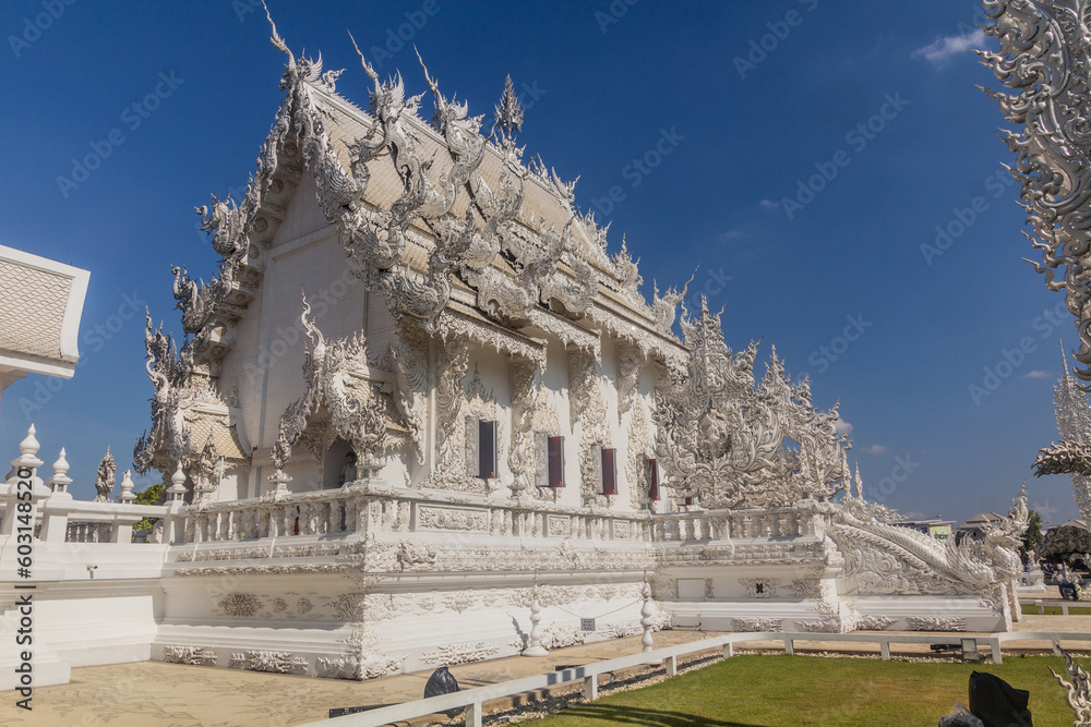 Wat Rong Khun (White Temple) in Chiang Rai province, Thailand