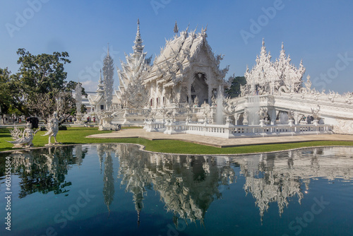 Wat Rong Khun (White Temple) in Chiang Rai province, Thailand