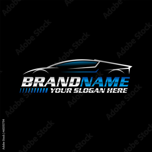 Car Logo Abstract Lines Vector template