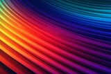 Colorful Light on Dark: Rainbow Screen Background, Generative AI