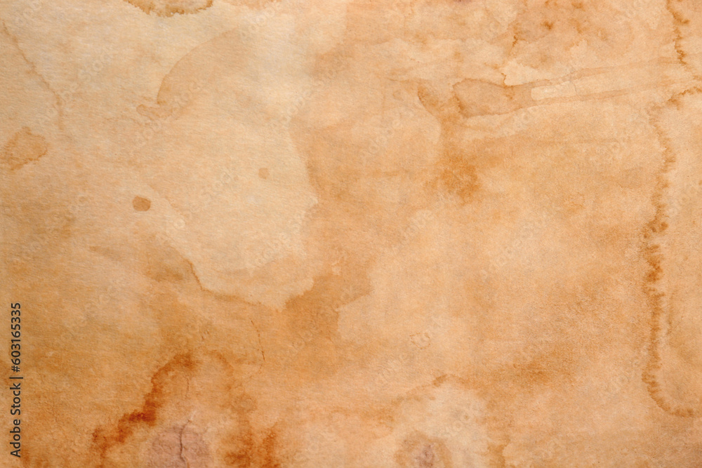 Sheet of parchment paper as background, top view - obrazy, fototapety, plakaty 