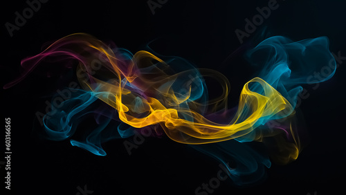 Abstract digital smoke on isolated background. Fog or steam texture overlays.