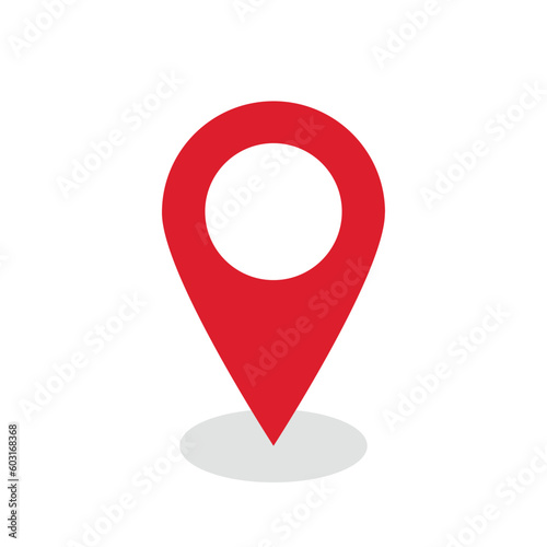 Location pin map icon 