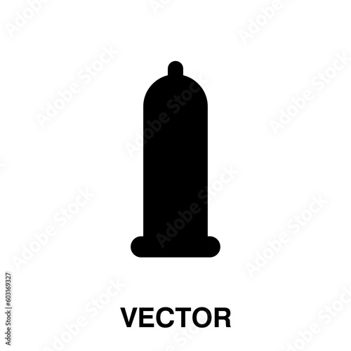 Condom icon, vector illustration. condom icon illustration isolated on white background.eps