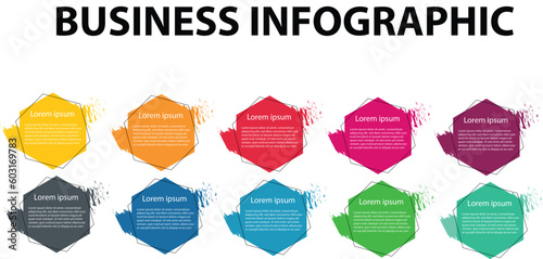 colorful text box art & illustration presentation public relations