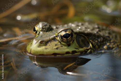 a frog in the water © imur