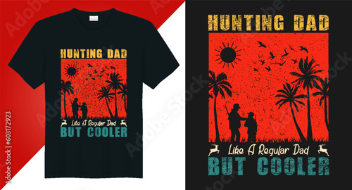 Father's Day Typography Vector Modern Tshirt Design.