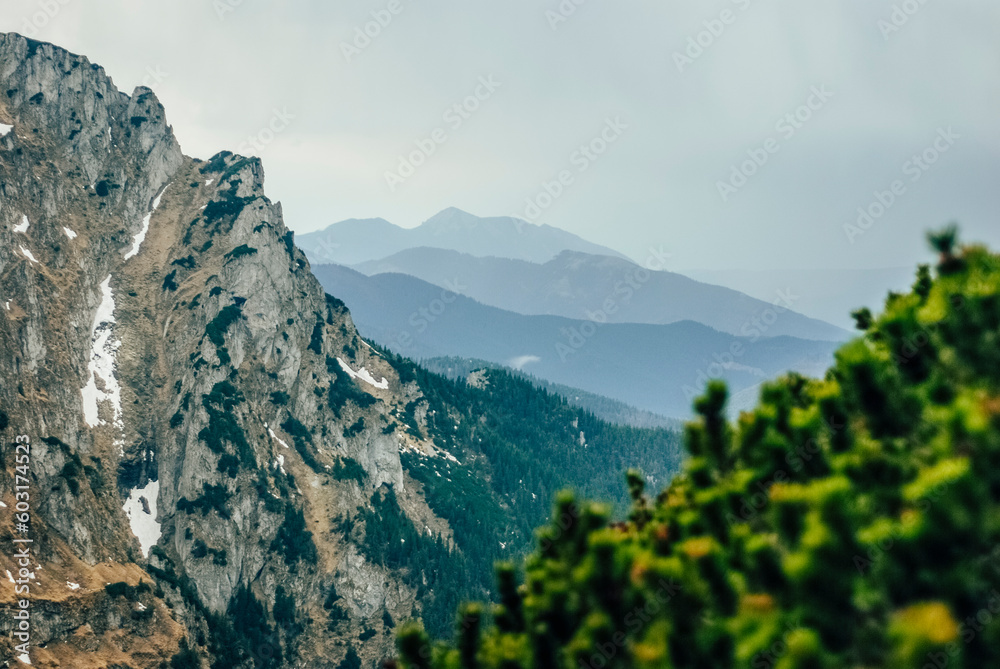 Góry Tatry, krajobraz, widnokrąg