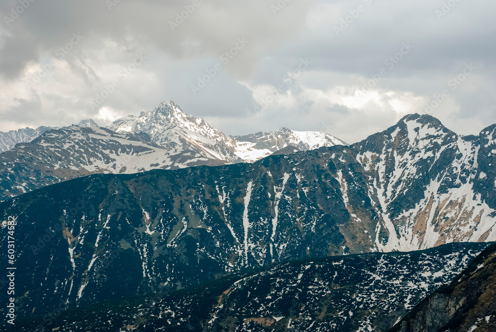 Góry Tatry, krajobraz, widnokrąg