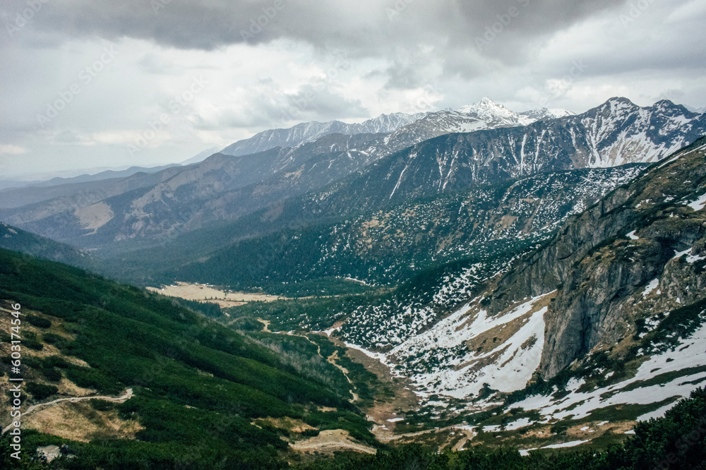 Góry Tatry, krajobraz, widnokrąg