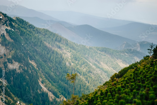 Obraz na płótnie Góry Tatry, krajobraz, widnokrąg w salonie