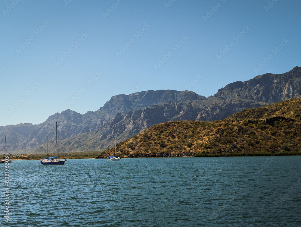 Sailing to Isla Carmen's Picturesque Landscape