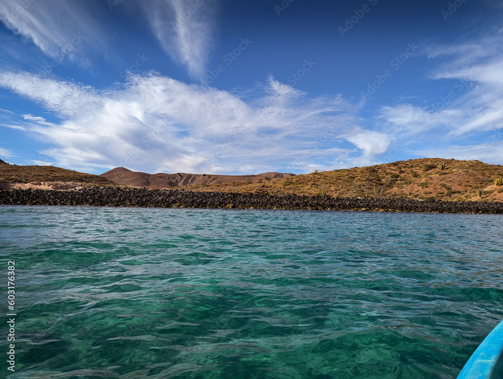 Enchanting Views of Isla Carmen's Coastal Wonders frrom a Kayak
