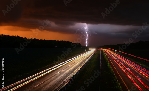 Lightning in tornado alley