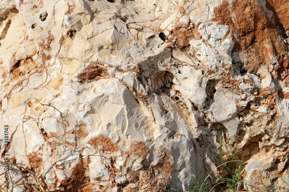 Fototapeta premium Texture and structure of the stone. Natural nature background.
