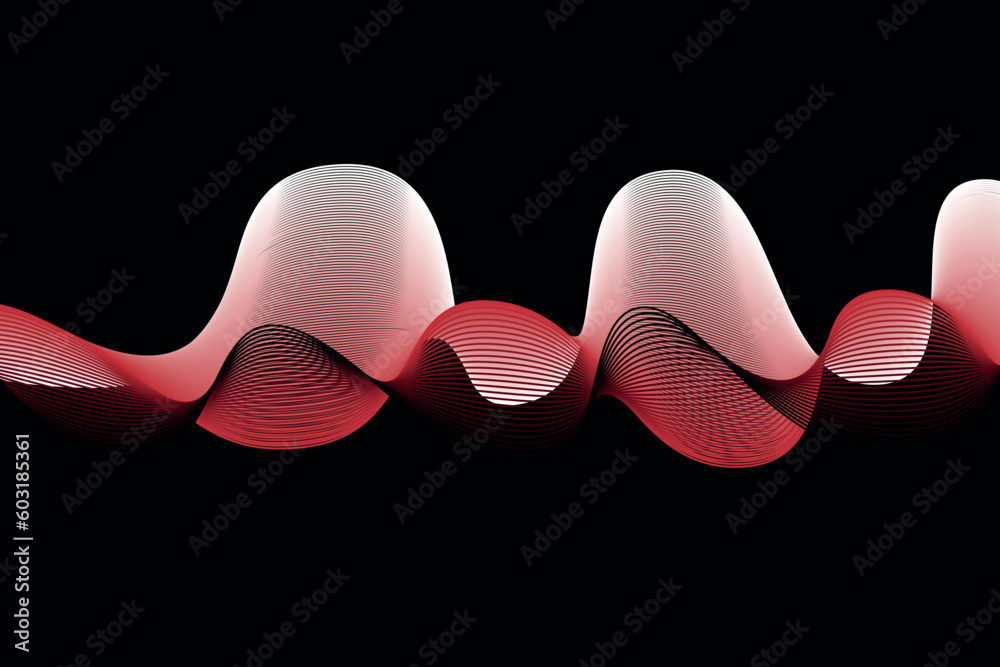 red and black wave abstract background, suitable for landing page and computer desktop background. 3d vector red and black wave abstract background, suitable for landing page and computer desktop background. 3d vector