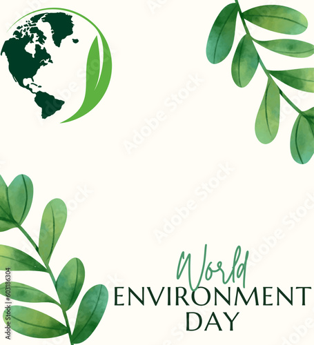 World Environment Day Concept Illustration