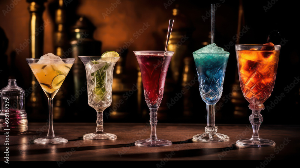 Enchanted Elixirs: A Collection of Magical Cocktail Drinks, Generative AI Enchanted Elixirs: A Collection of Magical Cocktail Drinks, Generative AI