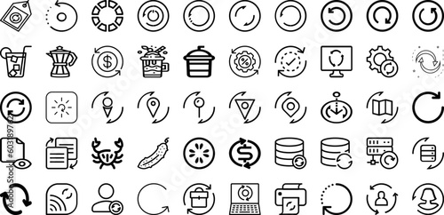 Set Of Fresh Icons Collection Isolated Silhouette Solid Icons Including Illustration, Design, Vector, Background, Air, Fresh, Wind Infographic Elements Logo Vector Illustration