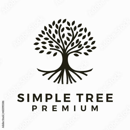 simple tree vector template.