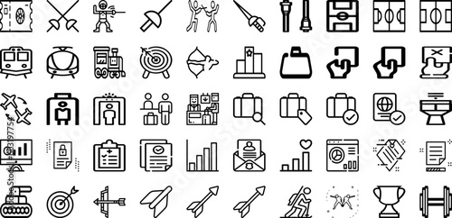 Set Of Port Icons Collection Isolated Silhouette Solid Icons Including Freight  Cargo  Crane  Ship  Boat  Shipping  Industry Infographic Elements Logo Vector Illustration