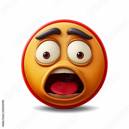 Dumb emoji representing stupidity. Created using AI.