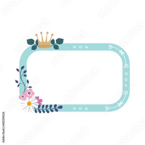 Cute Floral Hand Drawn photo