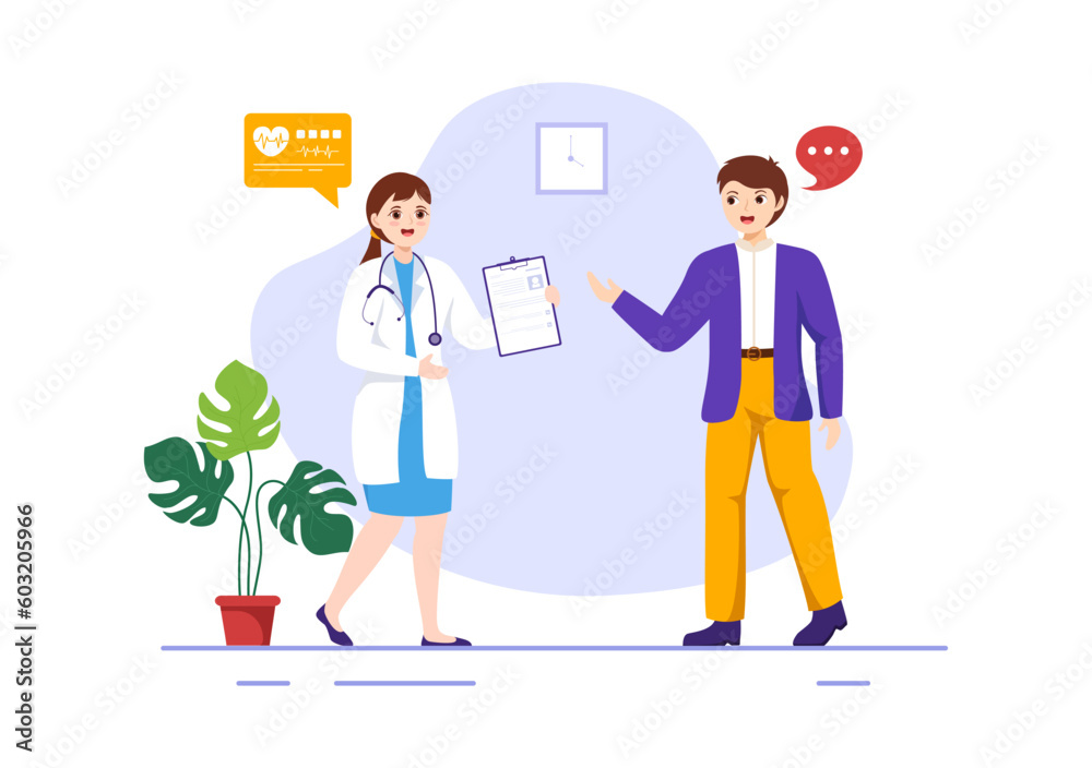 Anamnesis System Vector Illustration for Information About the Disease and Healthcare Database in Flat Cartoon Hand Drawn Landing Page Templates Anamnesis System Vector Illustration for Information About the Disease and Healthcare Database in Flat Cartoon Hand Drawn Landing Page Templates