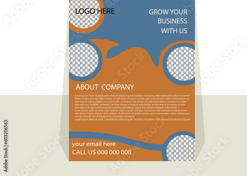 Business flyer design cove design for annual report and business catalog, magazine flyer or book magazine flyer design  banners and a bundle of 10 templates of, a4 modem  blue color.