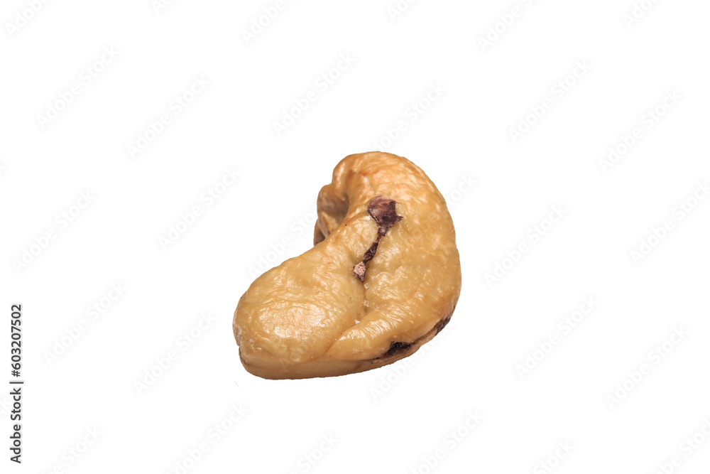 One cashew nut image, isolated on the transparent background. commercial stock photo. One cashew nut image, isolated on the transparent background. commercial stock photo.