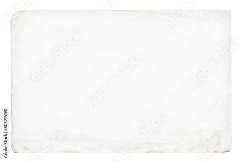 white isolated page, paper ...
