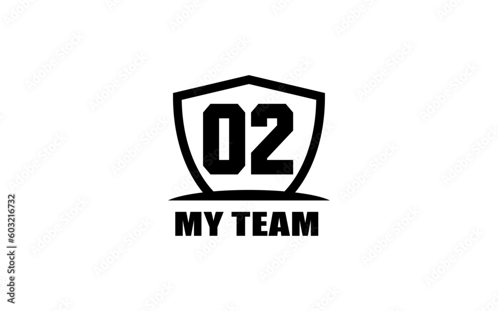 Number 02 template for team or group Number 02 template for team or group