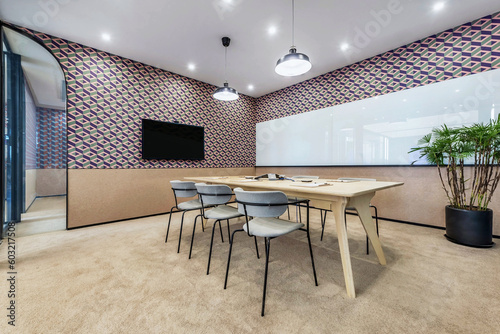 Interactive Office Meeting Room - Modern Office Interior