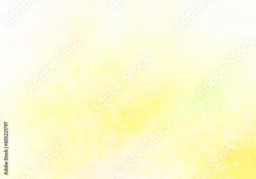 水彩の淡いレモンイエロー色の抽象背景