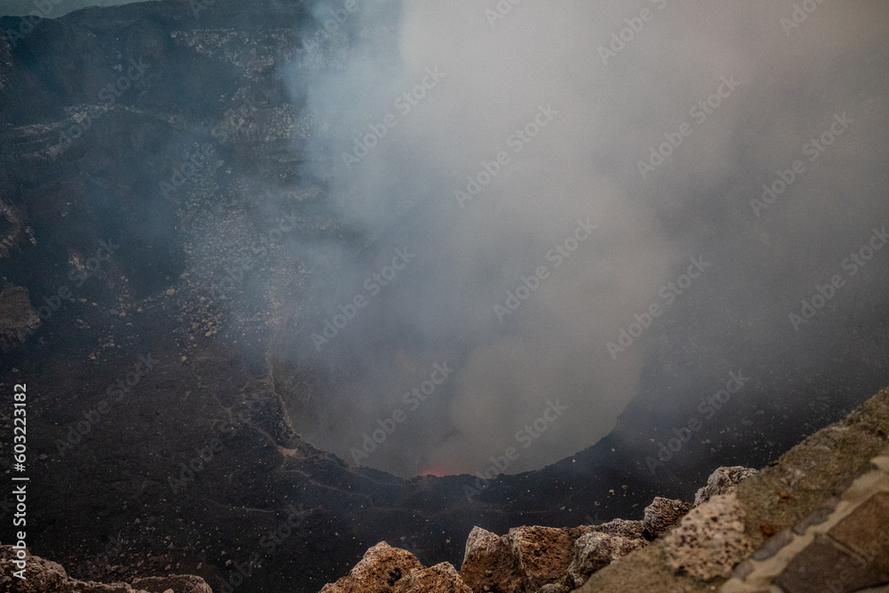 Volcan Masaya o Santiago, Nicaragua, Zentralamerika, Vulkan, Natur, Umwelt