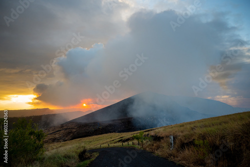 Volcan Masaya o Santiago, Nicaragua, Zentralamerika, Vulkan, Natur, Umwelt