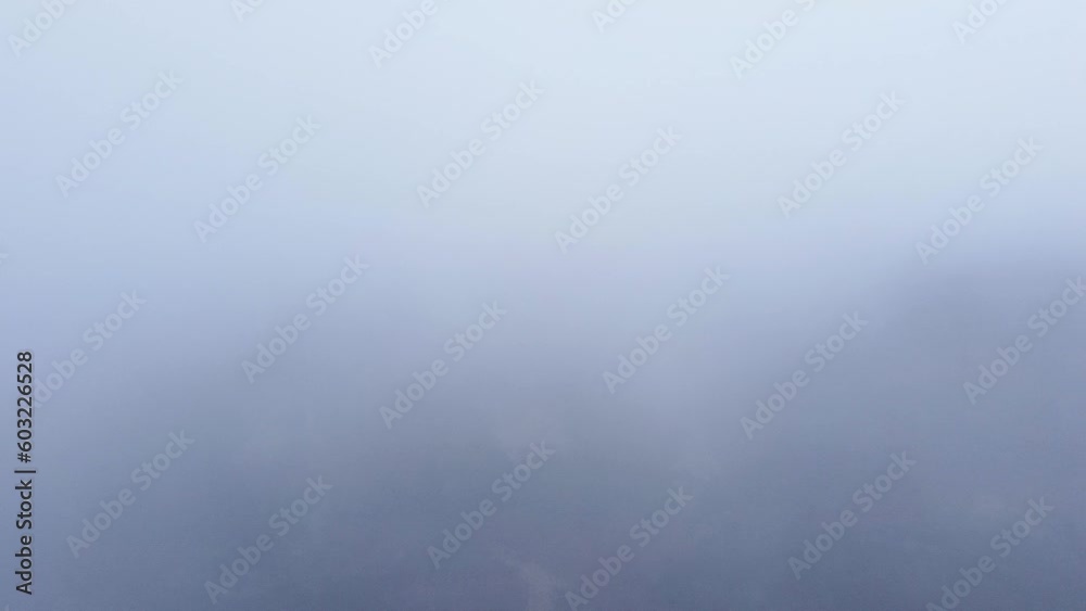 Aerial view of hills in the foggy weather (3) Aerial view of hills in the foggy weather (3)