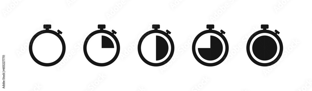 Set of timer. Stopwatch icons set. Countdown 0,15, 30, 45, 60 minutes. Timer symbol. Outline stopwatch icon. Alarm pictogram.
Vector, Trasnparent background Set of timer. Stopwatch icons set. Countdown 0,15, 30, 45, 60 minutes. Timer symbol. Outline stopwatch icon. Alarm pictogram.
Vector, Trasnparent background