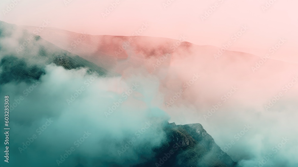 Trendy background minimalist design. Light background with a gradient or a subtle texture in soft pastel color. Place for text. generative ai