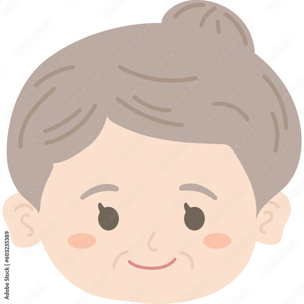 old grandmother face old grandmother face