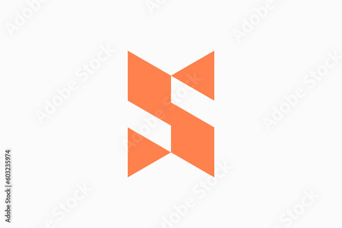 Initial Letter S Logo Design 