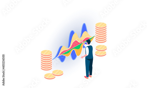 Finance Isometric Icons 