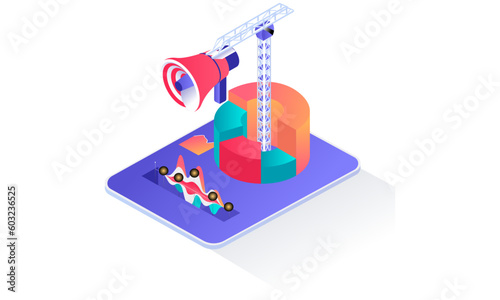 Finance Isometric Icons 