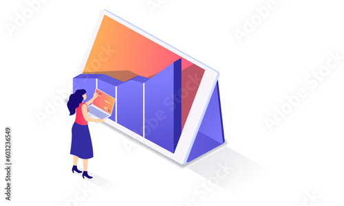 Finance Isometric Icons 