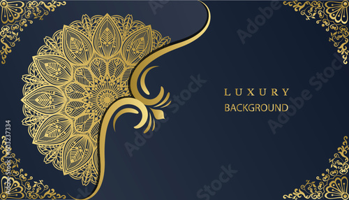 Arabesque style wonderful greeting and invitation card. Royal ornamental mandala design background. Decoration, Decorative, Ornament, Ornamental, India, Indian, invitation, Wedding, Anniversary, 
